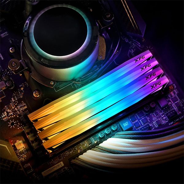 RAM DDR4 16GB ADATA XPG SPECTRIX D60G BUSS 3600 TẢN NHIỆT TUNGSTEN GREY RGB