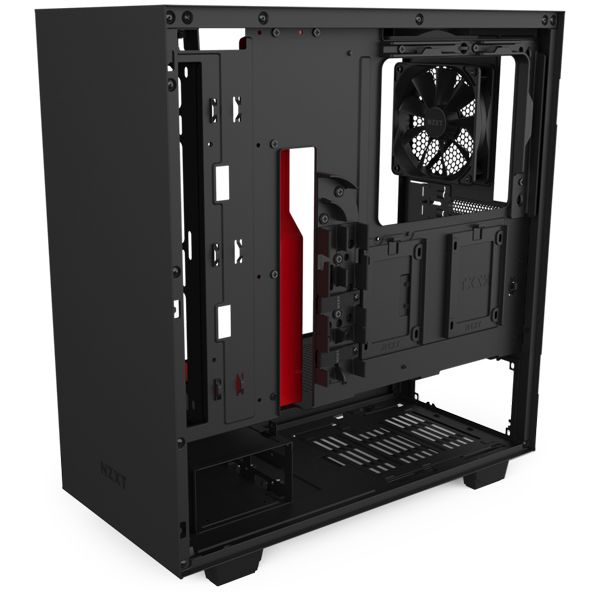 CASE NZXT H510 BLACK/RED