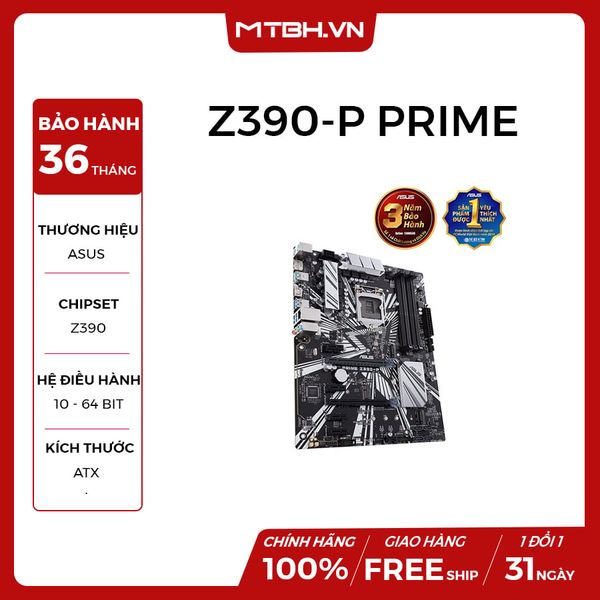 MAIN ASUS Z390-P PRIME NEW