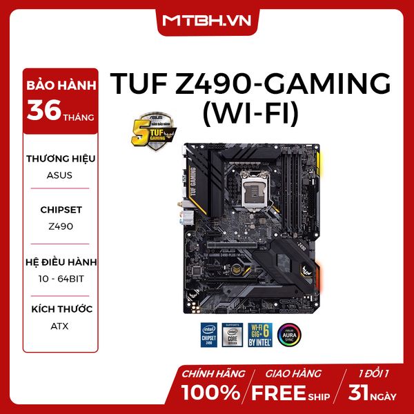 MAIN ASUS TUF Z490-GAMING PLUS (WI-FI)