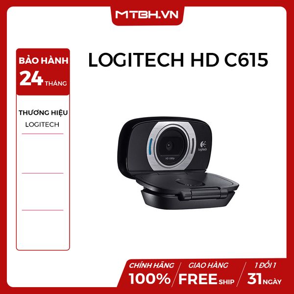 WEBCAM LOGITECH HD C615 NEW
