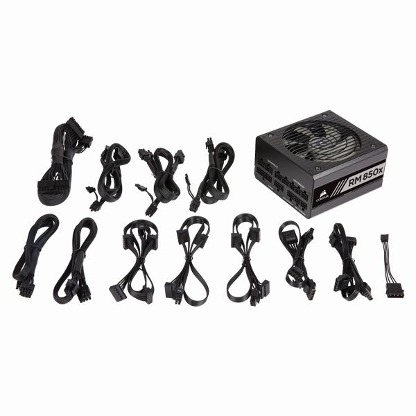 PSU CORSAIR 850W RM850X (80 PLUS GOLD MODULAR/ĐEN)