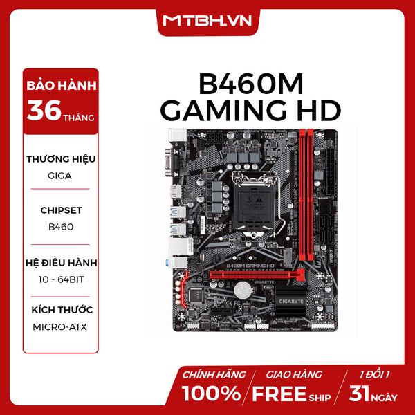 MAIN GIGA B460M GAMING HD