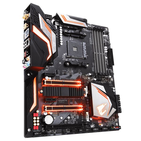 MAIN GIGA X470 AORUS GAMING 5 WIFI NEW