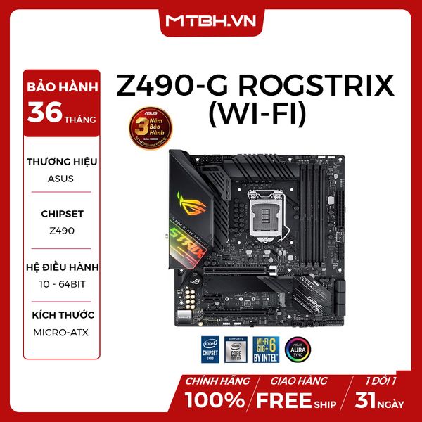 MAIN ASUS Z490-G ROG STRIX GAMING (WI-FI)