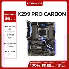 MAIN MSI X299 GAMING PRO CARBON NEW