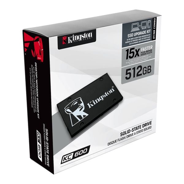 SSD KINGSTON KC600 512GB 2.5 SATA3