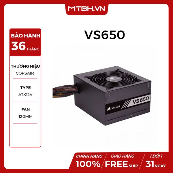 SPU CORSAIR VS650 NEW