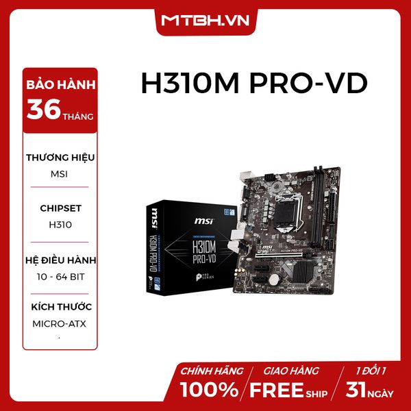 MAIN MSI H310M PRO-VD NEW