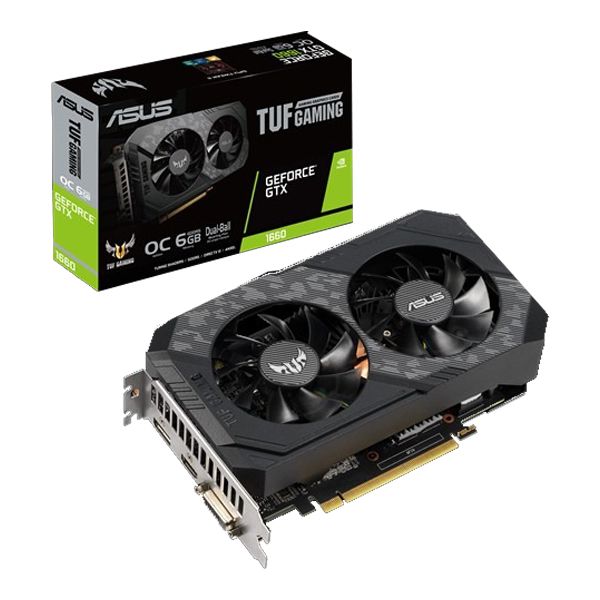 VGA ASUS GTX 1660 6GB TUF OC GAMING NEW