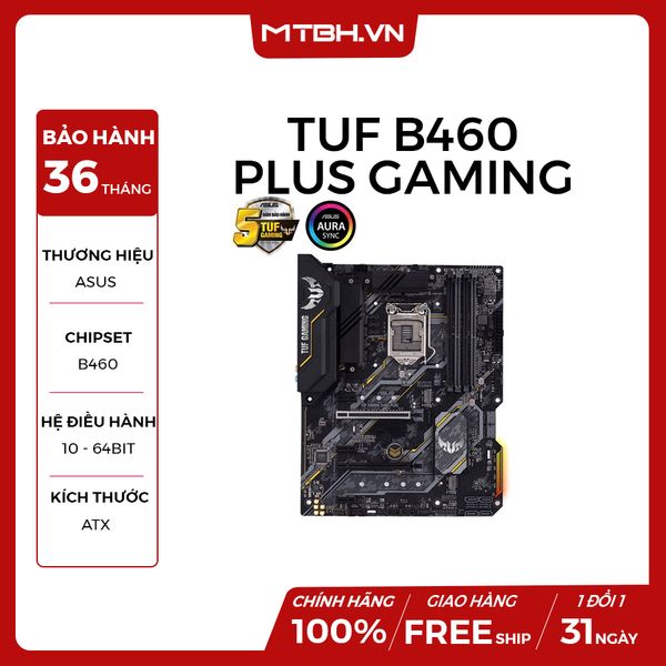 MAIN ASUS TUF B460-PLUS GAMING NEW