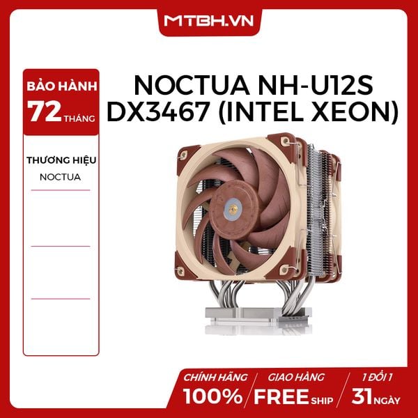 TẢN NHIỆT CPU NOCTUA NH-U12S DX3467 (INTEL XEON LGA3647)