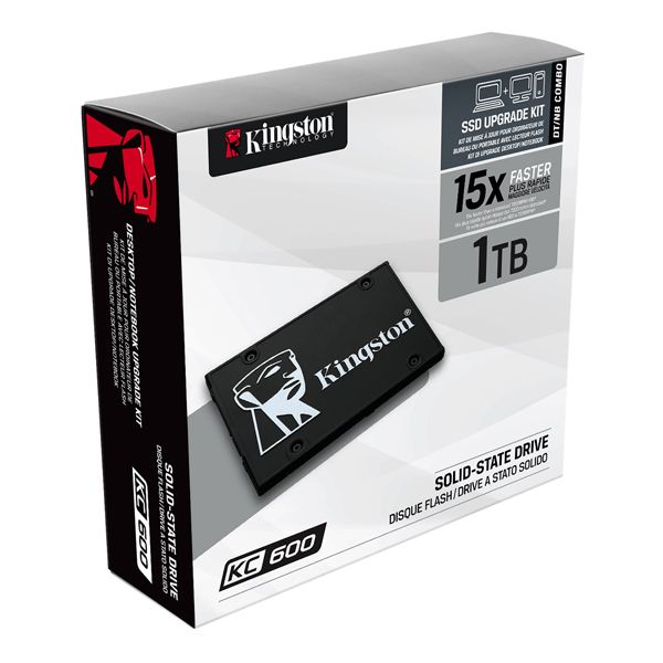 SSD KINGSTON KC600 1024GB 2.5 SATA3