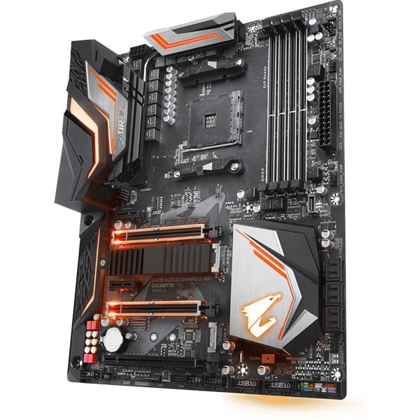 MAIN GIGA X470 AORUS GAMING 5 WIFI NEW
