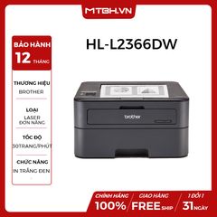 MÁY IN LASER BROTHER HL-L2366DW - WIFI | 2 MẶT TỰ ĐỘNG