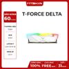 RAM DDR4 8GB TEAM T-FORCE Delta Buss 3000 RGB NEW BH 60TH (WHITE)