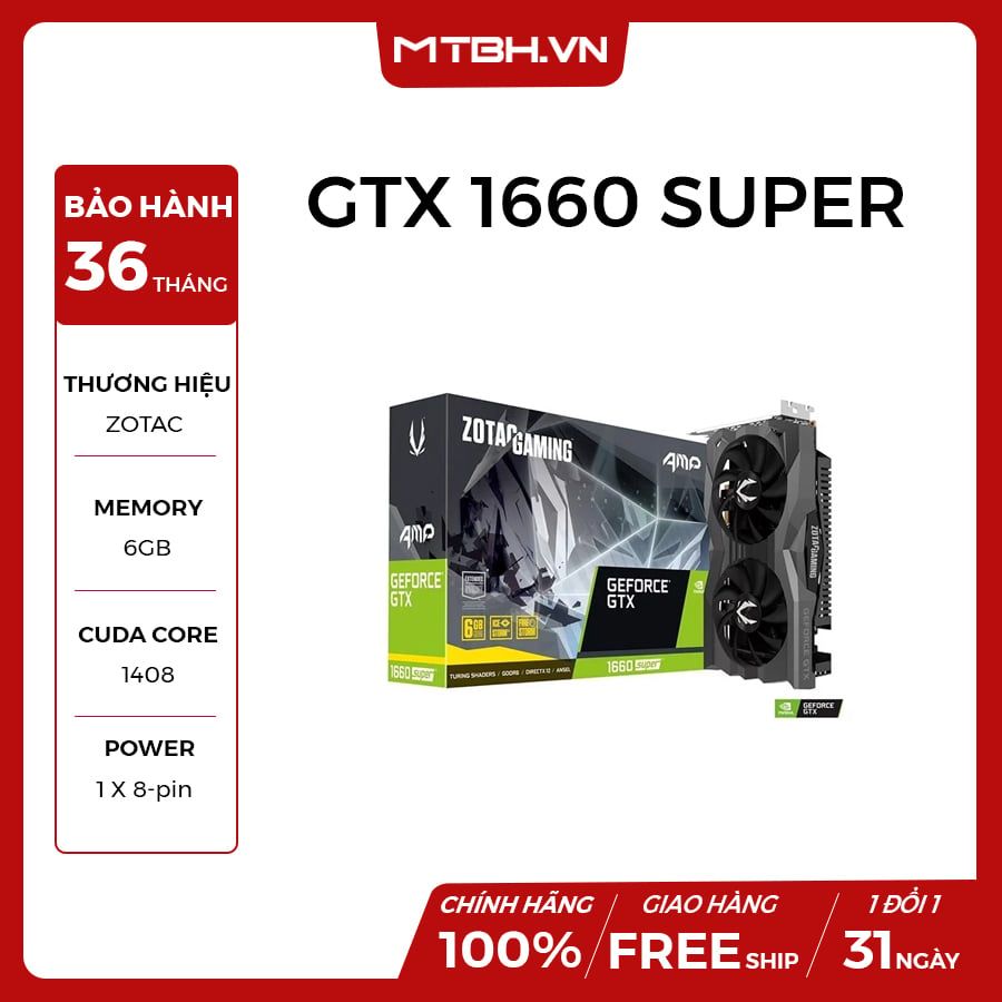 Zotac Cuda 1660 Zotac Geforce Gtx 1660 Cuda ZOTAC GAMING GeForce