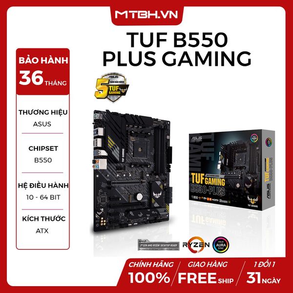 MAIN ASUS TUF B550 - PLUS GAMING (AMD)