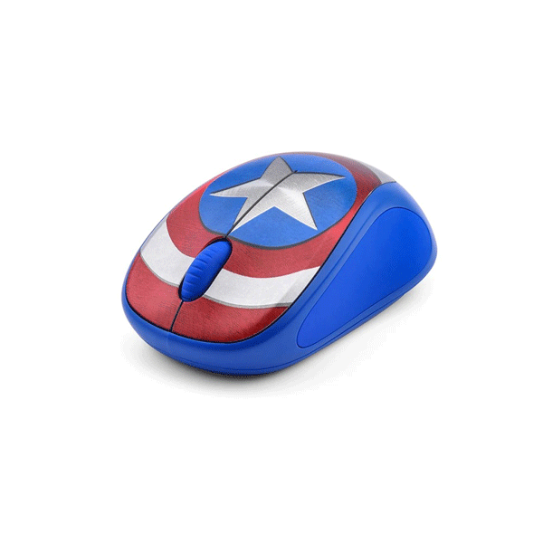 CHUỘT LOGITECH M238 WIRELESS XANH (CAPTAIN AMERICA)