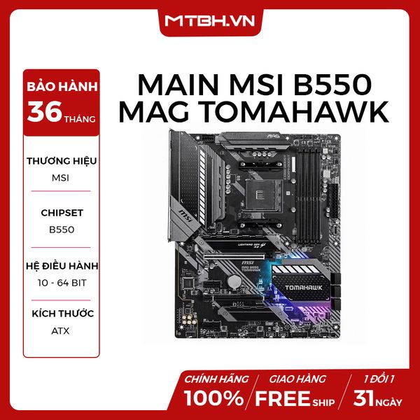 MAIN MSI B550 MAG TOMAHAWK (AMD)