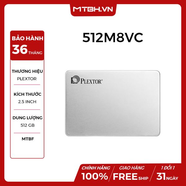 SSD PLEXTOR 512GB PX-512M8VC NEW