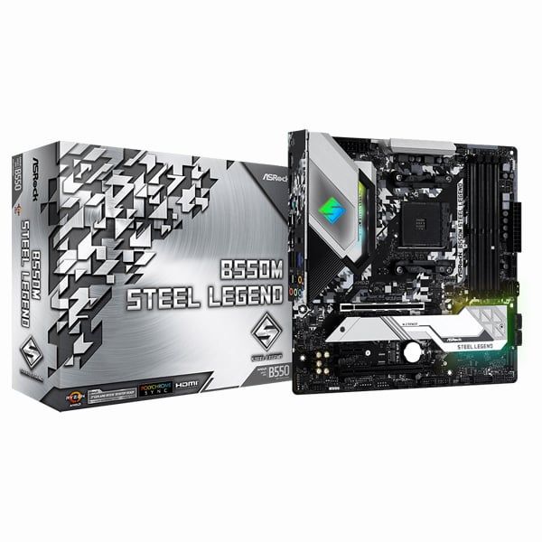 MAIN ASROCK B550M STEEL LEGEND (AMD)