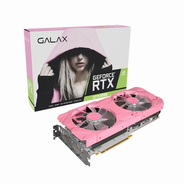 VGA GALAX RTX 2070 SUPER EX (1-Click OC) Pink Edition