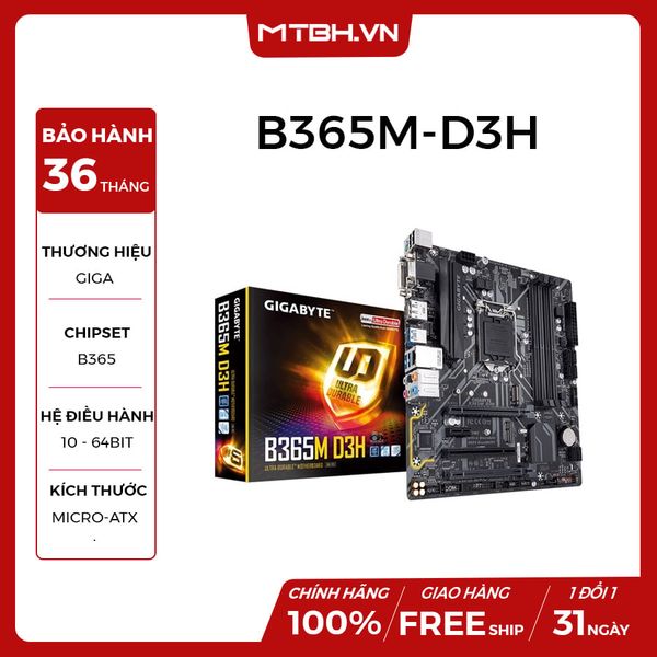 MAIN GIGA B365M-D3H NEW
