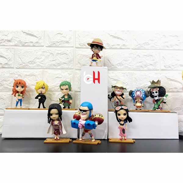 MÔ HÌNH 10 NHÂN VẬT ONE PIECE