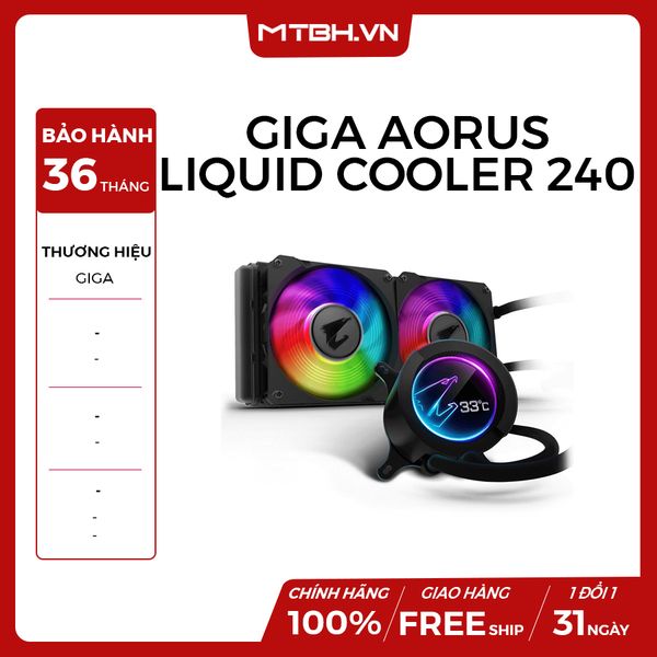 TẢN NHIỆT GIGA AORUS LIQUID COOLER 240