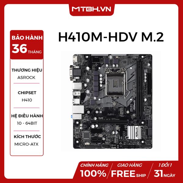 MAIN ASROCK H410M-HDV M2
