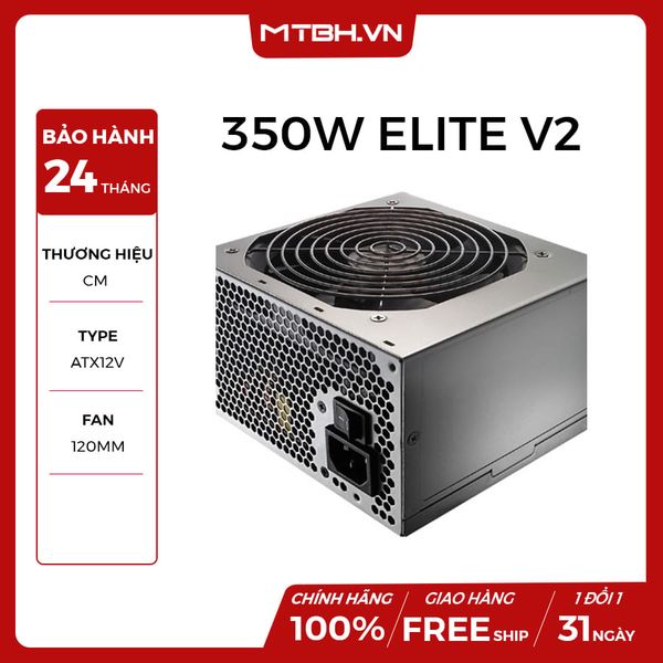 PSU COOLER MASTER 350W ELITE V2 NEW