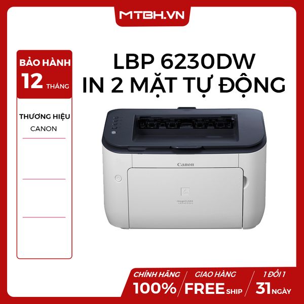 MÁY IN CANON LBP 6230DW (IN 2 MẶT TỰ ĐỘNG) NEW (WIFI)