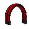 COMBO DÂY CABLE SLEEVING BLACK - INTERLEAVED - RED
