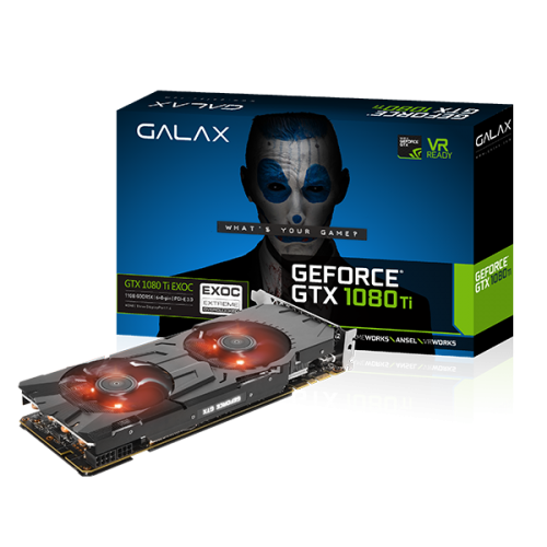 VGA GALAX GTX 1080Ti EXOC-11G BLACK NEW