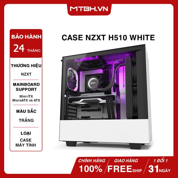 CASE NZXT H510 WHITE