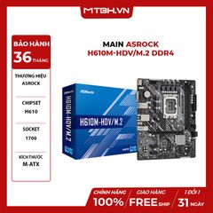 Main Asrock H610M-HDV/M.2 R2.0 DDR4