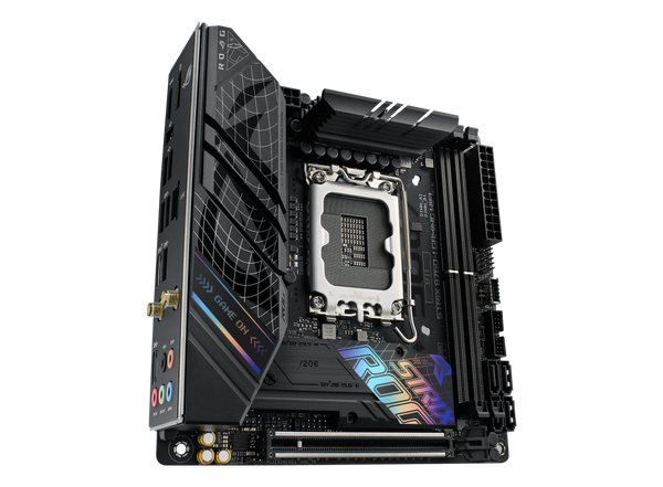 MAIN ASUS B760-I ROG STRIX GAMING WIFI D5 ( WiFi 6E / LGA1700 / Mini-ITX / 2xDDR5 )