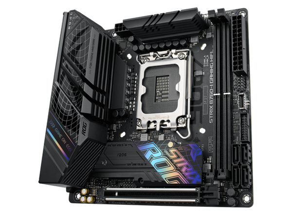 MAIN ASUS B760-I ROG STRIX GAMING WIFI D5 ( WiFi 6E / LGA1700 / Mini-ITX / 2xDDR5 )