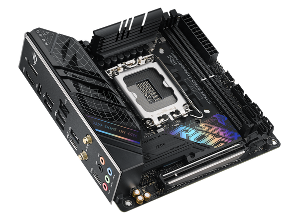 MAIN ASUS B760-I ROG STRIX GAMING WIFI D5 ( WiFi 6E / LGA1700 / Mini-ITX / 2xDDR5 )