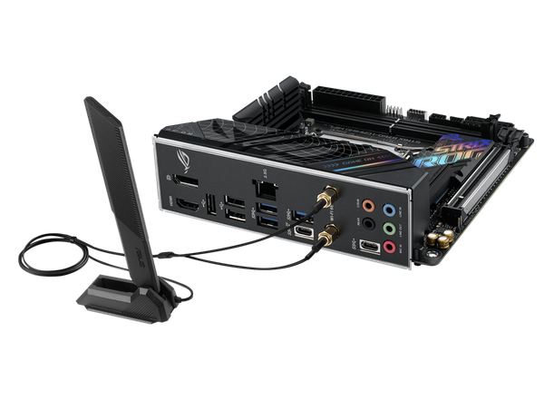 MAIN ASUS B760-I ROG STRIX GAMING WIFI D5 ( WiFi 6E / LGA1700 / Mini-ITX / 2xDDR5 )