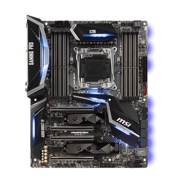 MAIN MSI X299 GAMING PRO CARBON NEW