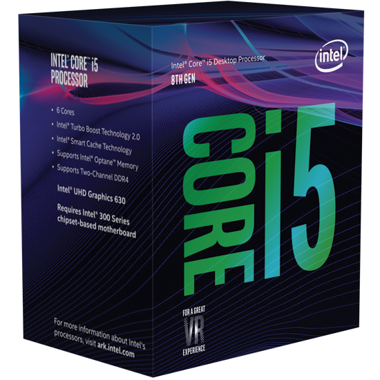 CPU CORE I5 8400 SK1151 V2 COFFEE LAKE NEW BOX CTY