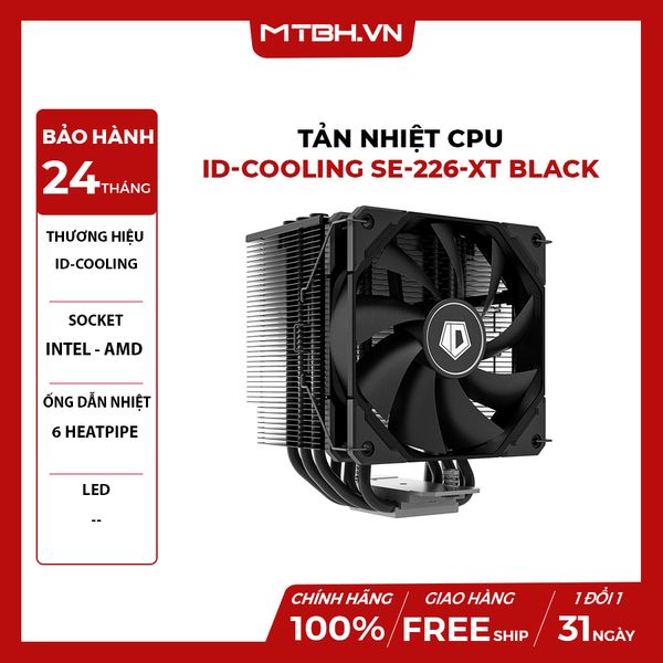 TẢN NHIỆT CPU ID-COOLING SE-226-XT BLACK