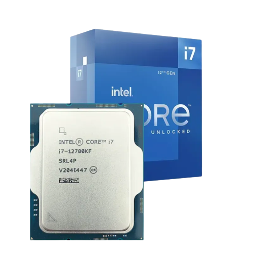 CPU Intel Core i7 12700KF (3.8GHz turbo up to 5.0Ghz, 12 nhân 20 luồng, 20MB Cache, 125W) 12TH BOX CTY