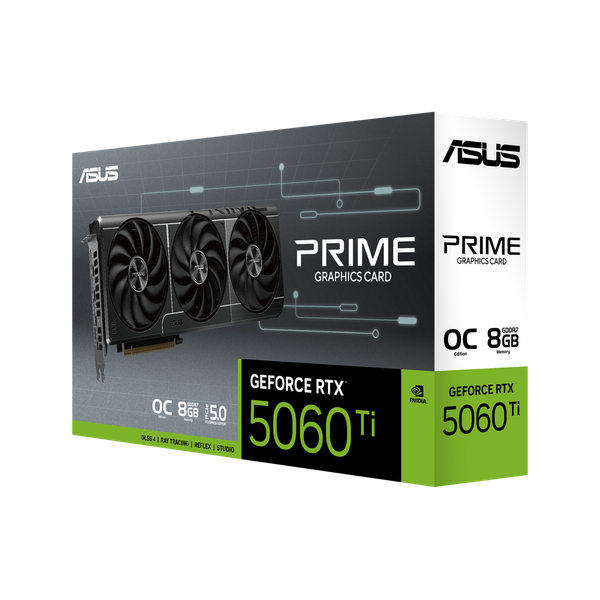 VGA ASUS RTX 5060 PRIME 8GB GDDR7 OC Edition