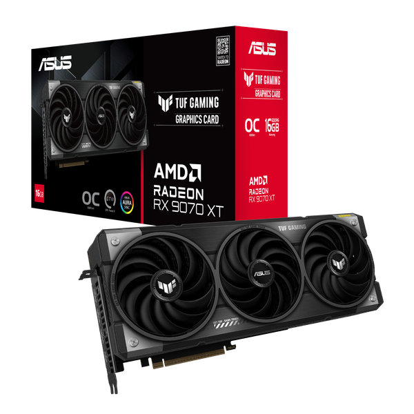VGA ASUS RX 9070 XT TUF Gaming OC Edition 16GB GDDR6