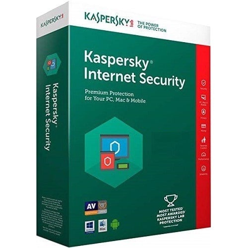 PHẦN MỀM KASPERSKY INTERNET SECURITY 3 USER 1 YEAR