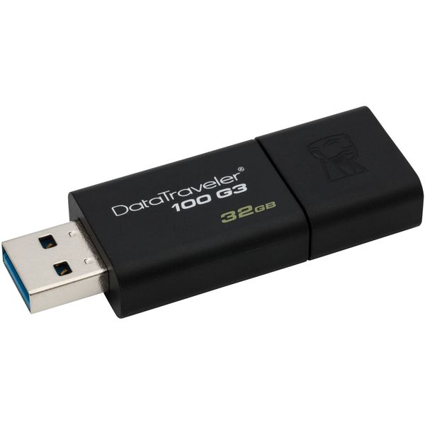 USB KINGSTON 32GB DATA TRAVELER DT 100 G3 USB 3.0(BH 5 NĂM 1 ĐỔI 1)