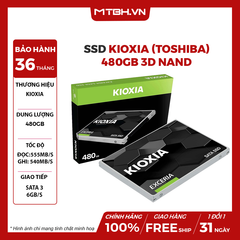 SSD Kioxia (TOSHIBA) 480GB 3D NAND 2.5 inch SATA III BiCS FLASH
